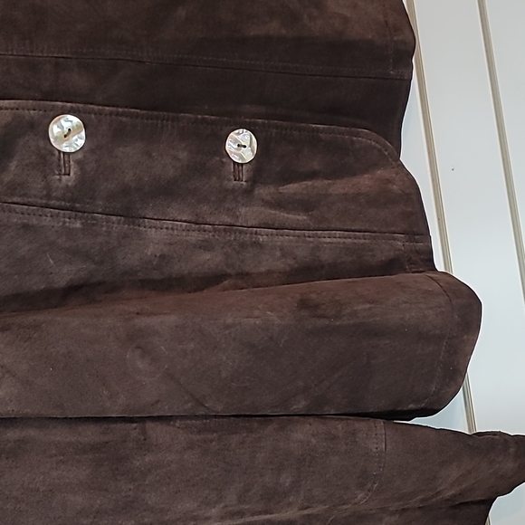 David Dart Jackets & Coats David Dart Brown Suede Large Jacket